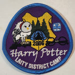 Girl Guides 2006 Laity District Camp Harry Potter 3" x 3" Embroidered Fabric Patch Badge