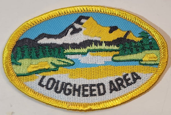 Girl Guides Lougheed Area 2" x 3 1/4" Embroidered Fabric Patch Badge