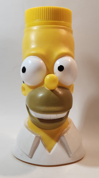 2010 Universal Studios Fox Matt Groening's The Simpsons Homer Simpson Shaped 9" Tall Travel Bottle No Straw