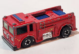 1982 Hot Wheels Fire Eater Red Fire Truck Die Cast Toy Car Vehicle - BW - Blue Lights