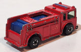 1982 Hot Wheels Fire Eater Red Fire Truck Die Cast Toy Car Vehicle - BW - Blue Lights