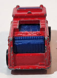 1982 Hot Wheels Fire Eater Red Fire Truck Die Cast Toy Car Vehicle - BW - Blue Lights