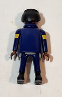 1997 Geobra Playmobil Fireman Firefighter 2 7/8" Tall Toy Figure