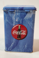 1998 Coca Cola 2 Packs of Polar Bear Themed Bicycle Playing Cards Never Opened in Embossed Tin Metal Container