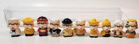 KFC Colonel Sanders Around The World 2" Tall Rubber Toy Figures Set of 10