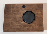 Vintage Adorna Barometer Thermometer 5" x 7" Wood Wall Weather Station Made in France