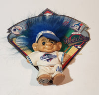 Wow Wee 1992 MLB World Series Limited Editions Toronto Blue Jays Forest Trolls Toy Figure New on Card