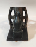 Frog Themed 8 1/2" Long Heavy Iron Wine Bottle Holder