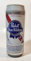 Pabst Blue Ribbon 7" Tall Beer Can Shaped Plastic Thermos Drinking Cup