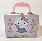 2011 BIP Sanrio Hello Kitty Embossed Tin Metal Lunch Box