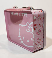 2011 BIP Sanrio Hello Kitty Embossed Tin Metal Lunch Box