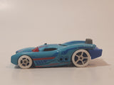 2014 Hot Wheels HW City: Future Fleet Prototype H-24 Sky Blue Die Cast Toy Car Vehicle