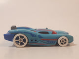 2014 Hot Wheels HW City: Future Fleet Prototype H-24 Sky Blue Die Cast Toy Car Vehicle