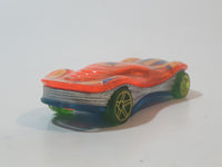 2018 Hot Wheels X-Raycers Clear Speeder Transparent Orange Die Cast Toy Car Vehicle