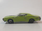 2010 Hot Wheels '71 Dodge Charger Lime Green Die Cast Toy Muscle Car Vehicle