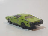 2010 Hot Wheels '71 Dodge Charger Lime Green Die Cast Toy Muscle Car Vehicle