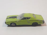 2010 Hot Wheels '71 Dodge Charger Lime Green Die Cast Toy Muscle Car Vehicle