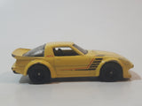 2014 Hot Wheels HW Workshop: Night Burnerz Mazda RX-7 Yellow Die Cast Toy Car Vehicle