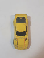 2014 Hot Wheels HW Workshop: Night Burnerz Mazda RX-7 Yellow Die Cast Toy Car Vehicle