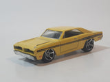 2014 Hot Wheels HW Workshop: Muscle Mania 1974 Brazilian Dodge Charger R/T Yellow Die Cast Toy Car Vehicle