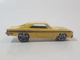 2014 Hot Wheels HW Workshop: Muscle Mania 1974 Brazilian Dodge Charger R/T Yellow Die Cast Toy Car Vehicle