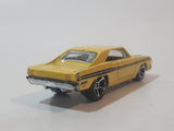 2014 Hot Wheels HW Workshop: Muscle Mania 1974 Brazilian Dodge Charger R/T Yellow Die Cast Toy Car Vehicle