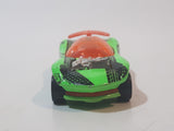 1995 Hot Wheels Track System Flashfire Bright Green Die Cast Toy Car Vehicle