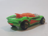 1995 Hot Wheels Track System Flashfire Bright Green Die Cast Toy Car Vehicle