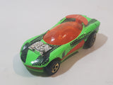 1995 Hot Wheels Track System Flashfire Bright Green Die Cast Toy Car Vehicle