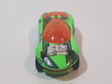 1995 Hot Wheels Track System Flashfire Bright Green Die Cast Toy Car Vehicle