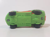 1995 Hot Wheels Track System Flashfire Bright Green Die Cast Toy Car Vehicle