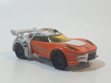 2014 Hot Wheels LFL Star Wars Luke Skywalker Orange and White Die Cast Toy Car Vehicle