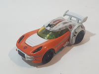 2014 Hot Wheels LFL Star Wars Luke Skywalker Orange and White Die Cast Toy Car Vehicle