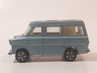 Vintage Corgi Juniors WhizzWheels Martin Walter Ford Transit Caravan Light Blue Die Cast Toy Car Vehicle