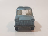 Vintage Corgi Juniors WhizzWheels Martin Walter Ford Transit Caravan Light Blue Die Cast Toy Car Vehicle