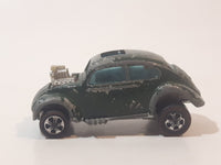 Vintage 1968 Hot Wheels Sweet Sixteen Custom Volkswagen Enamel Dark Green Die Cast Toy Car Vehicle