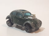 Vintage 1968 Hot Wheels Sweet Sixteen Custom Volkswagen Enamel Dark Green Die Cast Toy Car Vehicle