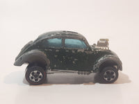 Vintage 1968 Hot Wheels Sweet Sixteen Custom Volkswagen Enamel Dark Green Die Cast Toy Car Vehicle