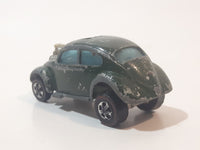 Vintage 1968 Hot Wheels Sweet Sixteen Custom Volkswagen Enamel Dark Green Die Cast Toy Car Vehicle