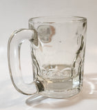 Vintage A & W "the difference is delicious" Clear Glass 4 1/4" Tall Heavy Glass Root Beer Mug