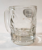 Vintage A & W "the difference is delicious" Clear Glass 4 1/4" Tall Heavy Glass Root Beer Mug