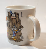 Rare Vigor Disney Mickey & Friends With The Terra - Cotta Warrior Ceramic Coffee Mug Cup