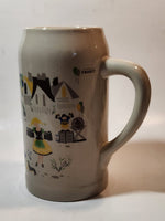 Prosit Steam Whistle Canada's Premium Pilsner 7 3/4" Tall Heavy Ceramic Beer Stein Mug