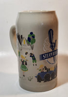 Prosit Steam Whistle Canada's Premium Pilsner 7 3/4" Tall Heavy Ceramic Beer Stein Mug