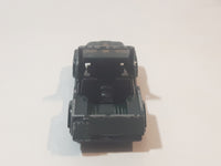 Vintage 1980s Yatming No. 814 Jeep CJ7 Dark Green Die Cast Toy Car Vehicle