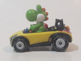 2020 Hot Wheels Nintendo Mario Kart Yoshi Yellow Die Cast Toy Car Vehicle