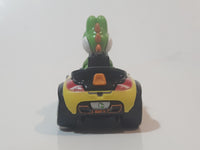 2020 Hot Wheels Nintendo Mario Kart Yoshi Yellow Die Cast Toy Car Vehicle