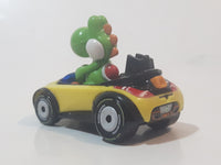 2020 Hot Wheels Nintendo Mario Kart Yoshi Yellow Die Cast Toy Car Vehicle