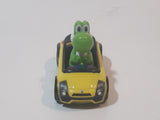 2020 Hot Wheels Nintendo Mario Kart Yoshi Yellow Die Cast Toy Car Vehicle