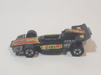 1977 Hot Wheels Flying Colors Formula P.A.C.K. El Rey Special Black Die Cast Toy Car Vehicle